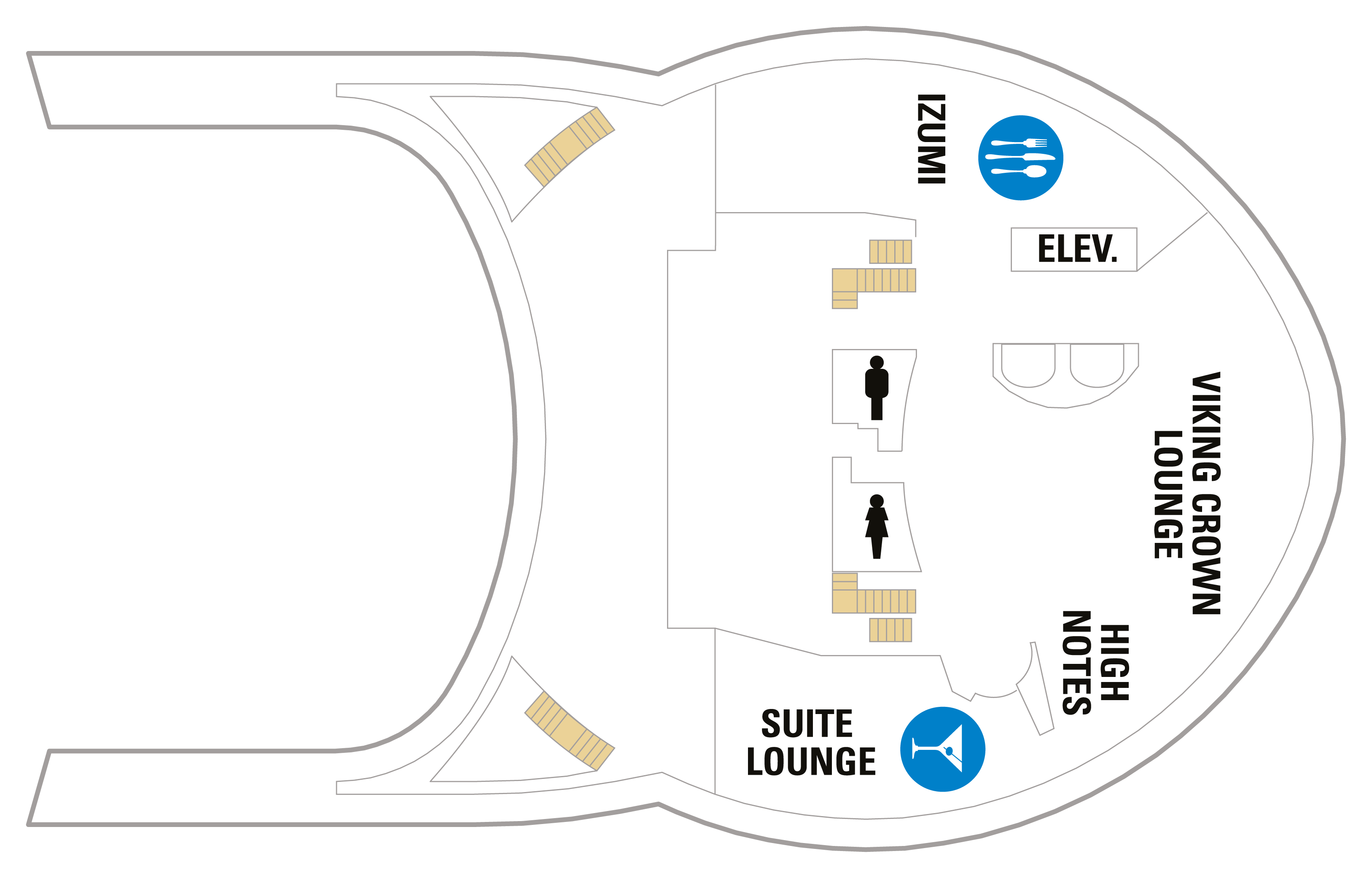 Royal Caribbean Deck plan Voyager of the Seas-DECK14.png